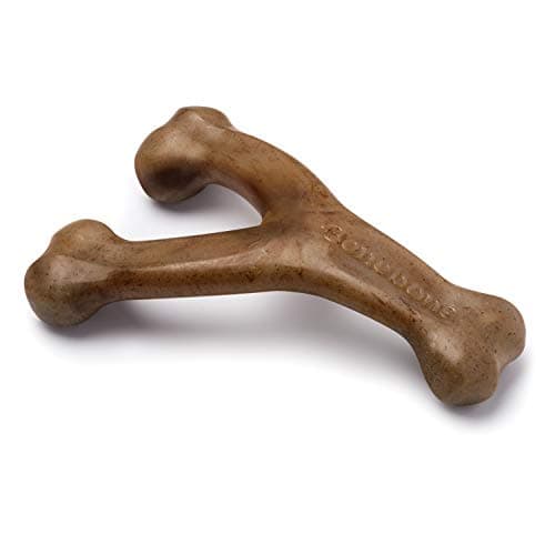 Benebone Wishbone Bacon Chew Toy for Aggressive Chewing Cats