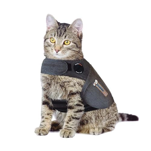ThunderShirt Classic Cat Anxiety Jacket - Calming Vest for Cats