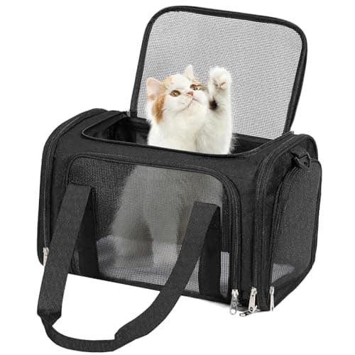 Premium Soft-Sided Pet Carrier - TSA Approved for Cats & Small Dogs