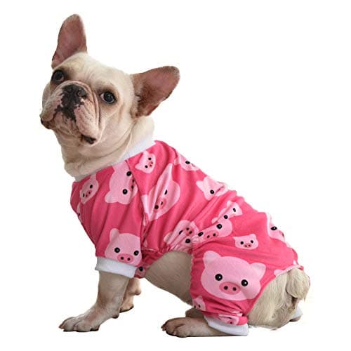 CuteBone Christmas Dog Pajamas – Soft Onesie for Small Dogs & Cats
