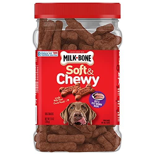 Milk-Bone Soft & Chewy Cat Treats, Beef Recipe, 25 oz