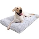 Deluxe Plush Dog Bed - Orthopedic Washable Crate Pad (35" x 23") thumbnail