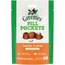 Greenies Pill Pockets Cheese Flavor Dog Treats - 6 Pack thumbnail