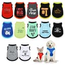 12-Pack Dog T-Shirts with Funny Sayings - Soft & Breathable thumbnail