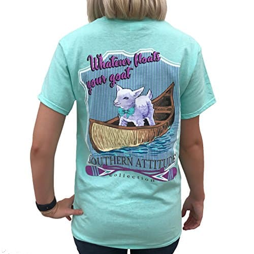 Whatever Floats Your Goat Seafoam Green Pet Lover's T-Shirt