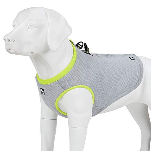 TrueLove Dog Cooling Vest with Reflective Harness - XX-Small Green