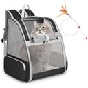 Premium Cat Carrier Backpack - Breathable Travel Pack for Cats thumbnail