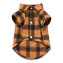 Classic Plaid Button-Up Shirt for Cats – Soft Cotton Blend thumbnail